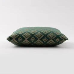 Velvet Geo Foil Cushion Cover -DUNELM Furniture Shop 30808187 alt03