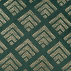 Velvet Geo Foil Cushion Cover -DUNELM Furniture Shop 30808187 alt04