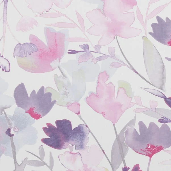 Watercolour Floral Pink Blackout Roller Blind 16 Watercolour Floral Pink Blackout Roller Blind - Image 14