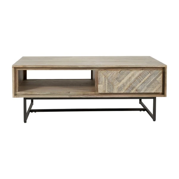 Pacific Marca Coffee Table, Natural Acacia Wood 4 Pacific Marca Coffee Table, Natural Acacia Wood - Image 2