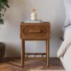 Khari 1 Drawer Bedside Table, Mango Wood 1 Khari 1 Drawer Bedside Table, Mango Wood -DUNELM Furniture Shop 30821885