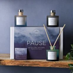 Serenity Set Of 3 Pause Diffuser Gift Set