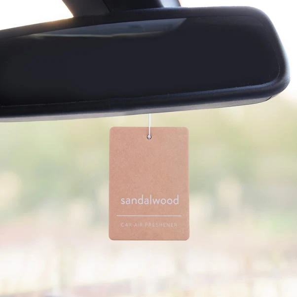 Set Of 2 Sandalwood Car Air Fresheners 4 Set Of 2 Sandalwood Car Air Fresheners - Image 2