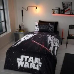 Star Wars Darth Vader Duvet Cover And Pillowcase Set -DUNELM Furniture Shop 30826486