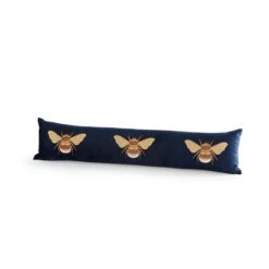 Bees Draught Excluder Navy -DUNELM Furniture Shop 30826652 alt01