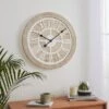 Washed Wooden Wall Clock -DUNELM Furniture Shop 30828523