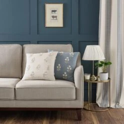 French Knot Floral Cushion Cover -DUNELM Furniture Shop 30828686 alt07