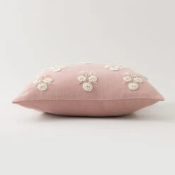 French Knot Floral Cushion Cover -DUNELM Furniture Shop 30828687 alt03