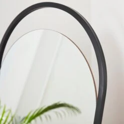 Modern Arched Full Length Free Standing Mirror -DUNELM Furniture Shop 30828884 alt01