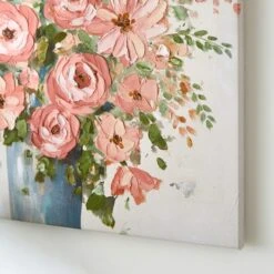 Pink Florals Canvas -DUNELM Furniture Shop 30829143 alt01