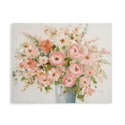 Pink Florals Canvas -DUNELM Furniture Shop 30829143 alt02
