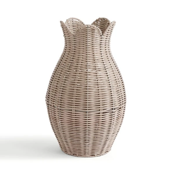Woven Recycled Plastic Vase 5 Woven Recycled Plastic Vase - Image 3