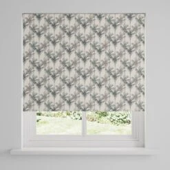 Palm Blackout Roller Blind -DUNELM Furniture Shop 30830167 alt02