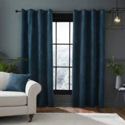 Dexter Eyelet Curtains -DUNELM Furniture Shop 30830510 alt02