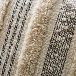 Samara Striped Cushion Cover Natural -DUNELM Furniture Shop 30831057 alt01