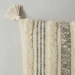 Samara Striped Cushion Cover Natural -DUNELM Furniture Shop 30831057 alt05