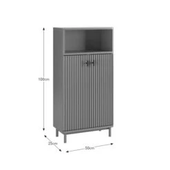 Elsie Tall Bathroom Cabinet -DUNELM Furniture Shop 30831347 alt09