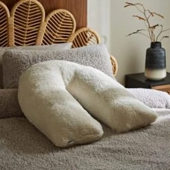 Teddy V-Shape Cushion -DUNELM Furniture Shop 30831504