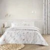 Dried Flowers Blush Bedspread -DUNELM Furniture Shop 30834630