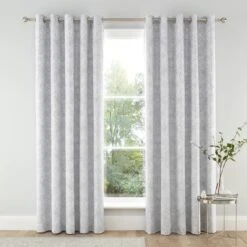 Emelie Blackout Eyelet Curtains -DUNELM Furniture Shop 30834646 alt05