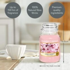 Yankee Candle Cherry Blossom Original Large Jar Candle -DUNELM Furniture Shop 30836713 alt03