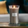 Woodwick Fireside Large Hourglass Crackle Candle -DUNELM Furniture Shop 30836716