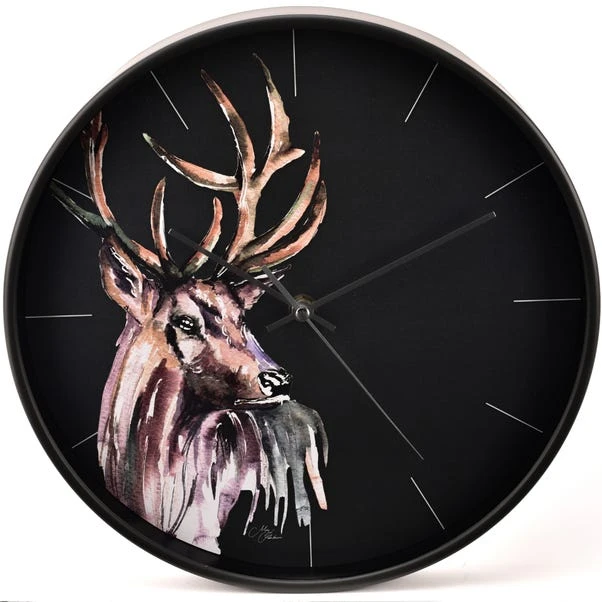 Meg Hawkins Stag Wall Clock 3 Meg Hawkins Stag Wall Clock