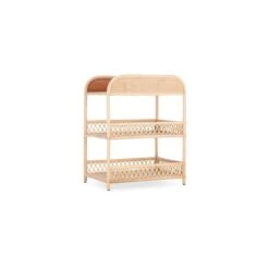CuddleCo Aria Open Changing Unit, Rattan -DUNELM Furniture Shop 30844311 alt03