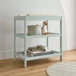 CuddleCo Nola Open Changing Unit, Painted Pine -DUNELM Furniture Shop 30844323