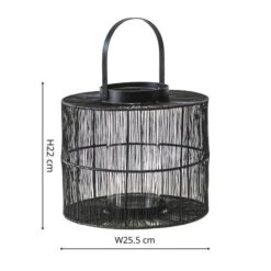Portofino Wirework Lantern -DUNELM Furniture Shop 30849418 alt02