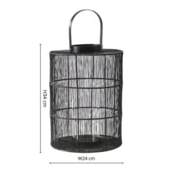 Portofino Wirework Lantern -DUNELM Furniture Shop 30849419 alt02