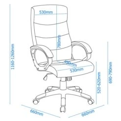 Dell Executive Chair -DUNELM Furniture Shop 30851913 alt09