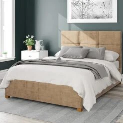 Caine Firenze Ottoman Bed Frame, Velour -DUNELM Furniture Shop 30852067