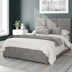 Caine Firenze Ottoman Bed Frame, Velour -DUNELM Furniture Shop 30852076