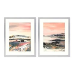 Windswept Hill By Elizabeth Baldin Set Of 2 Framed Prints -DUNELM Furniture Shop 30855664 alt01