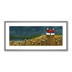 Mustard Croft By Geoff Beckett Framed Print -DUNELM Furniture Shop 30855675 alt01