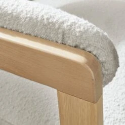 Lovato Dining Chair, Boucle -DUNELM Furniture Shop 30857638 alt05