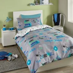 Game Glow Duvet Cover And Pillowcase Set -DUNELM Furniture Shop 30858173