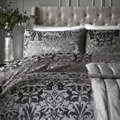 Laurence Llewelyn-Bowen Firenza Duvet Cover And Pillowcase Set -DUNELM Furniture Shop 30858363 alt01