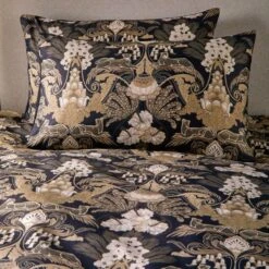 Laurence Llewelyn-Bowen Suburban Jungle Duvet Cover And Pillowcase Set Black 20 Laurence Llewelyn-Bowen Suburban Jungle Duvet Cover And Pillowcase Set Black -DUNELM Furniture Shop 30858380 alt02
