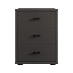 Wiemann Kahla Matt 3 Drawer Bedside Table -DUNELM Furniture Shop 30858691 alt01