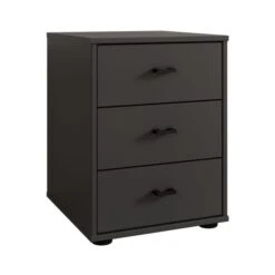Wiemann Kahla Matt 3 Drawer Bedside Table -DUNELM Furniture Shop 30858691 alt02