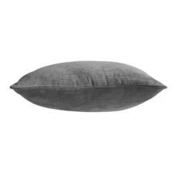 Corduroy Cushion, 43 X 43cm Charcoal -DUNELM Furniture Shop 30859115 alt01