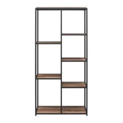 Quincy 5 Shelf Bookcase, Weathered Oak -DUNELM Furniture Shop 30860052 alt05