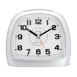 Acctim SensaLight Three Analogue Smartlite White Alarm Clock
