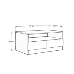 Taranto Coffee Table -DUNELM Furniture Shop 30860221 alt09