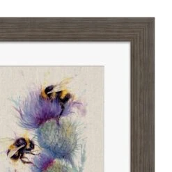 The Art Group Bees On Thistle Framed Print -DUNELM Furniture Shop 30860844 alt02