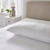 Hotel Luxury Cotton Side Sleeper Kingsize Pillow -DUNELM Furniture Shop 30860939