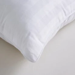 Hotel Luxury Cotton Side Sleeper Kingsize Pillow -DUNELM Furniture Shop 30860939 alt03