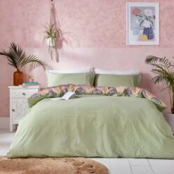 Global Patchwork Duvet Cover And Pillowcase Set -DUNELM Furniture Shop 30862360 alt01